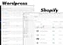 do product upload and add products to wordpress, wix, amazon, or shopify store